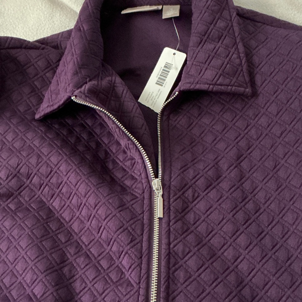 Purple Quilted Women's Jacket